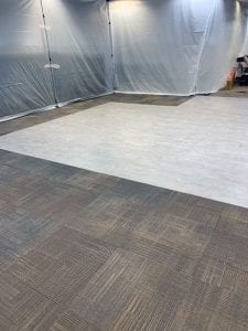 Valwest Construction - Social Security Administration Remodel - Flooring Phase 1